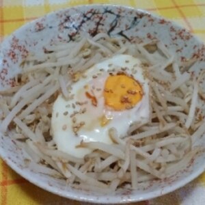 レンジで一品♪もやし玉子